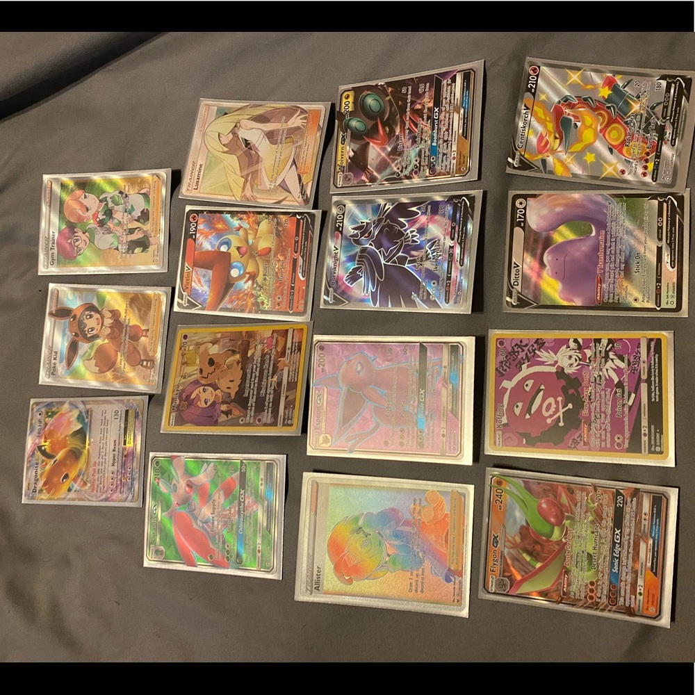 Pokémon holos v vmax trainers